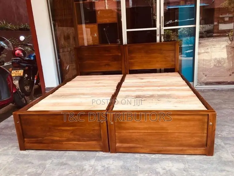 72*36 Teak Box Bed