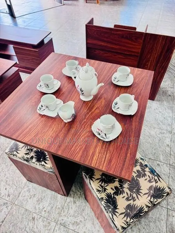 Modern Melamine Space Saving Kitchen Table