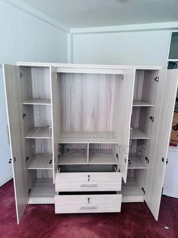 Melamine 4 door wardrobes