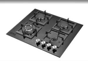 Euro (Turkey) Cooker Hob 4 Gas Burner Square Glass
