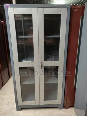 Imet Glass Office Cupboard 6x3ft