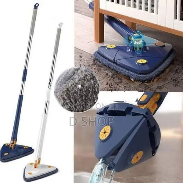 Triangle Squeeze - Mop 360° Rotatable Adjustable
