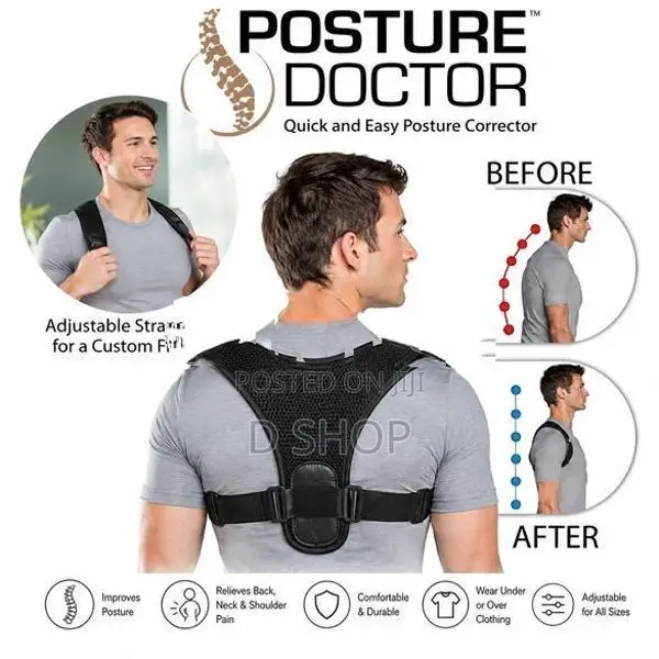 Belt Adjustable Corrector - Posture Doctor *