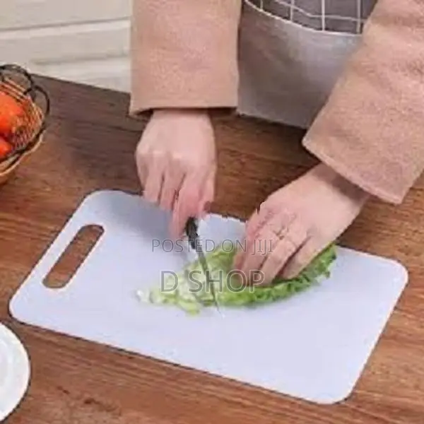 Vegetable Cutting , Chopping Board Large (White Pack of 1)