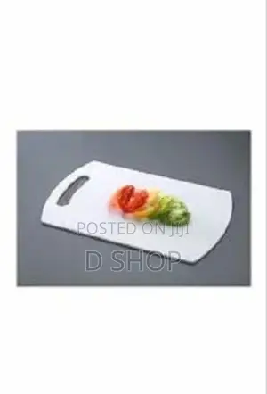 Vegetable Cutting , Chopping Board Large (White Pack of 1)