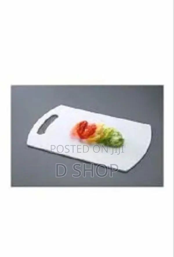 Vegetable Cutting , Chopping Board Large (White Pack of 1)