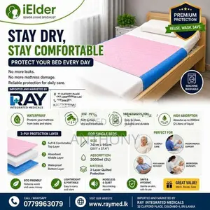Wasahable Incontinence Bed Pads without Trucks