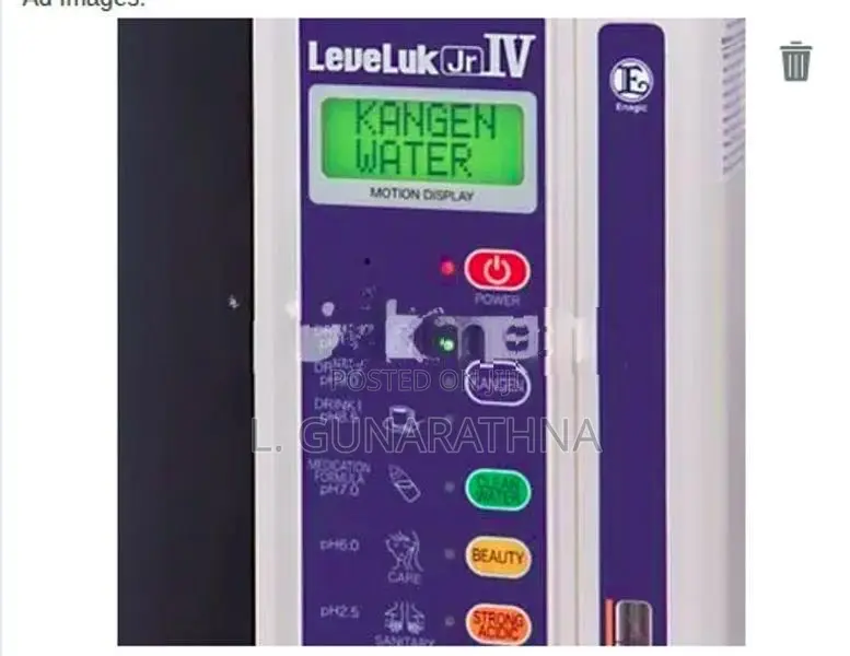 Leveluk JR4 Kangen Water Machine