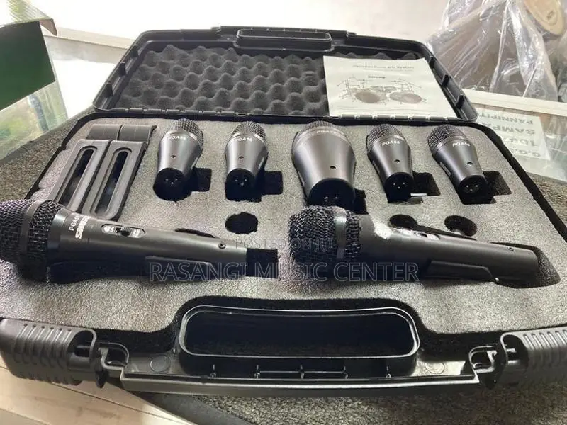 Drum microphone set..