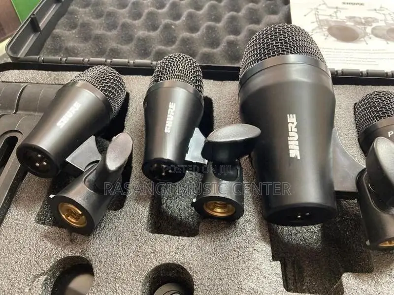 Drum microphone set..