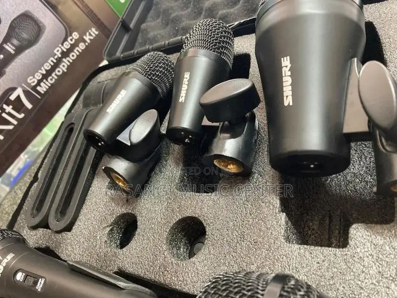 Drum microphone set..