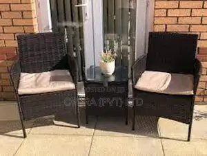 Outdoor Coffee table with 2 chairs