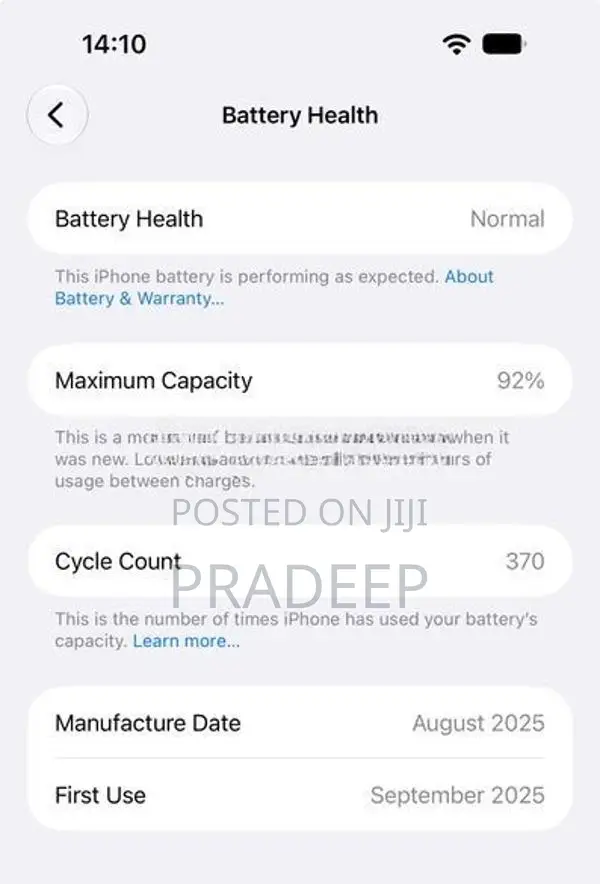 Apple iPhone 17 Pro Max (Used)