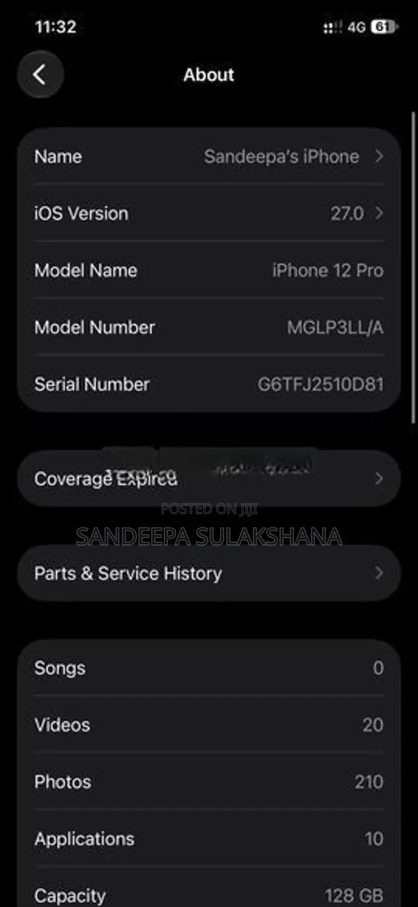 Apple iPhone 12 Pro (Used)
