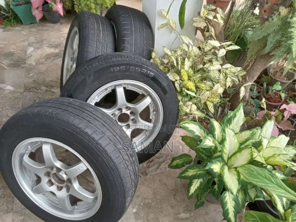 Rim Size 15 with Tyres 195 x 65 x 15 for All