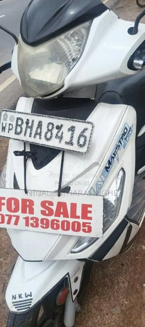 Hero Maestro 2018 Motorbike (Used)