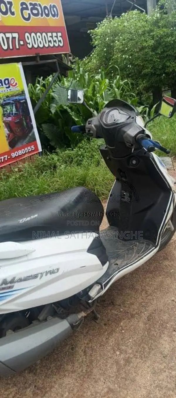 Hero Maestro 2018 Motorbike (Used)