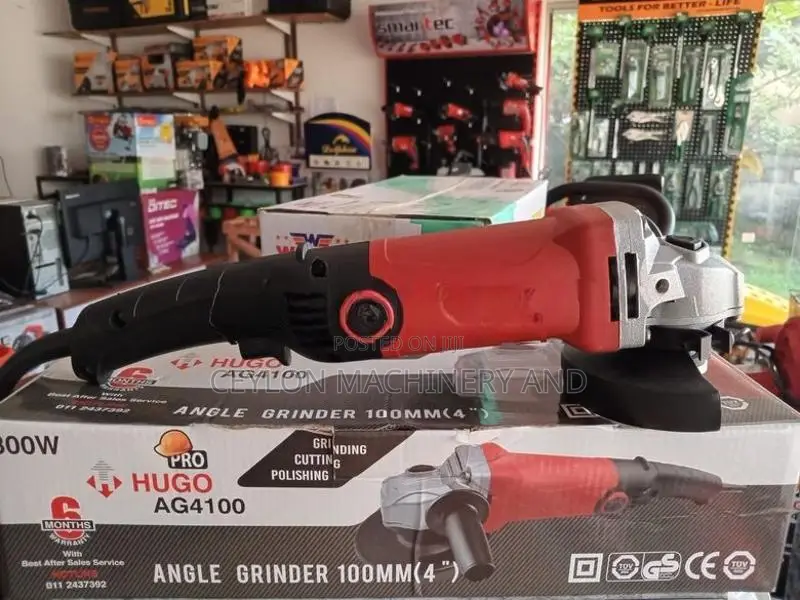Hugo 4" Angle Grinder - 800W