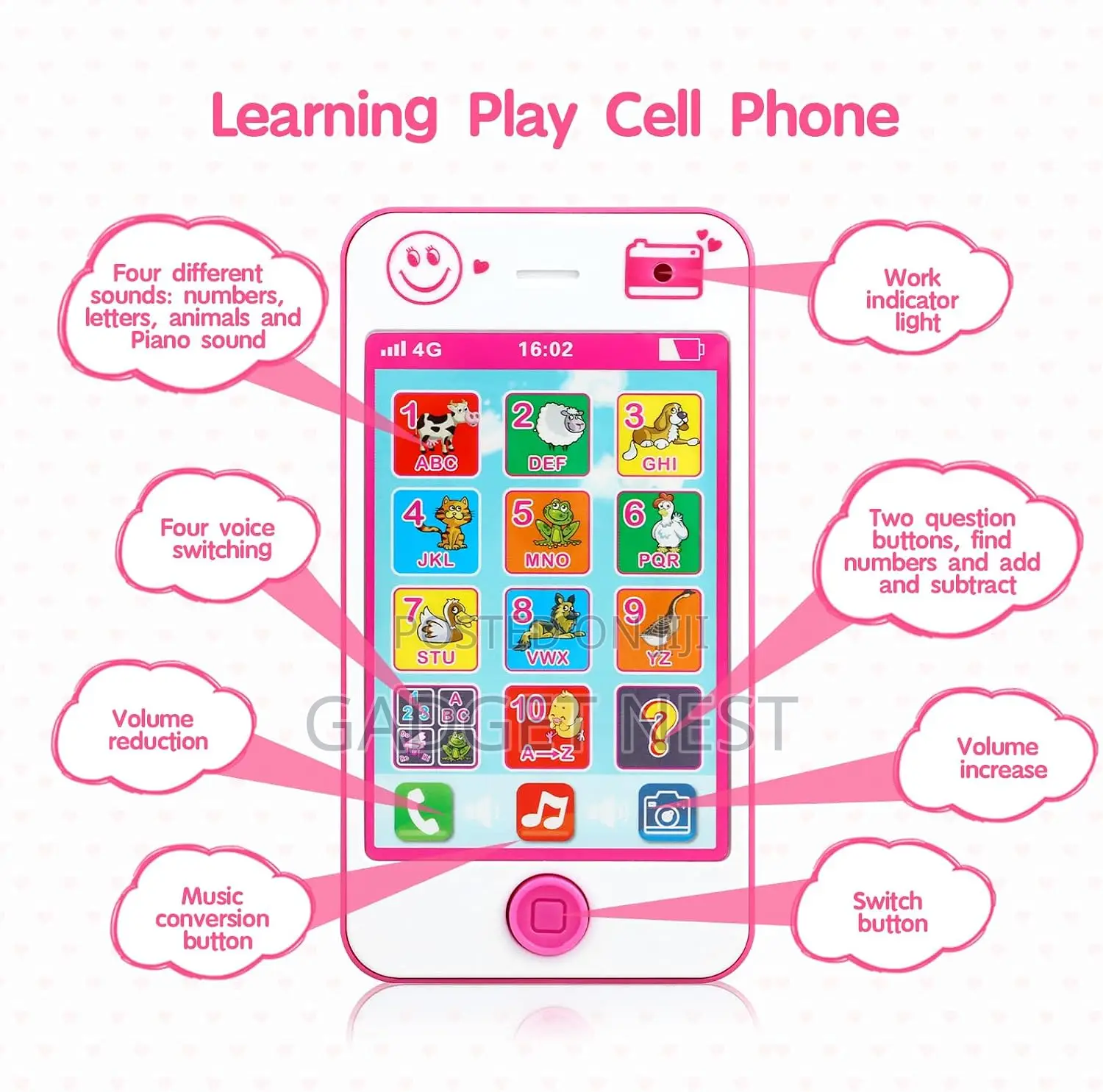 Kids Mobile Phone - Educational Toy