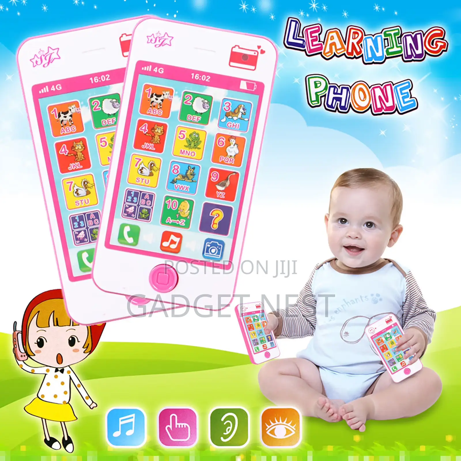 Kids Mobile Phone - Educational Toy