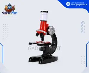 Kids Microscope Toy 100X / 400X / 1200X STEM Science Learning Set