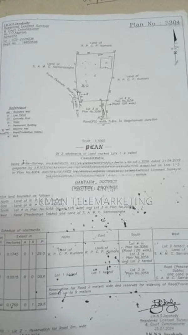 Land for sale in Putupagala, Vanathewatta (69 Perches)