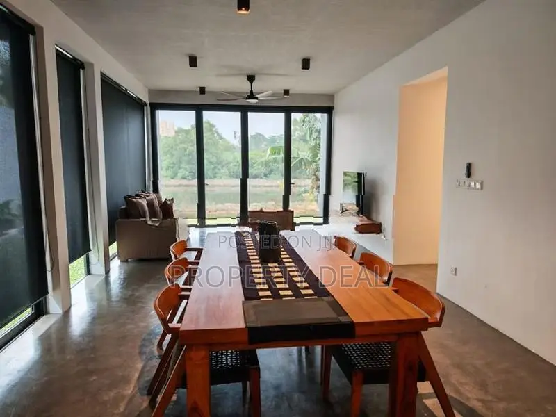 🌿 Modern Riverfront Luxury House for Rent in Rajagiriya – PDH378