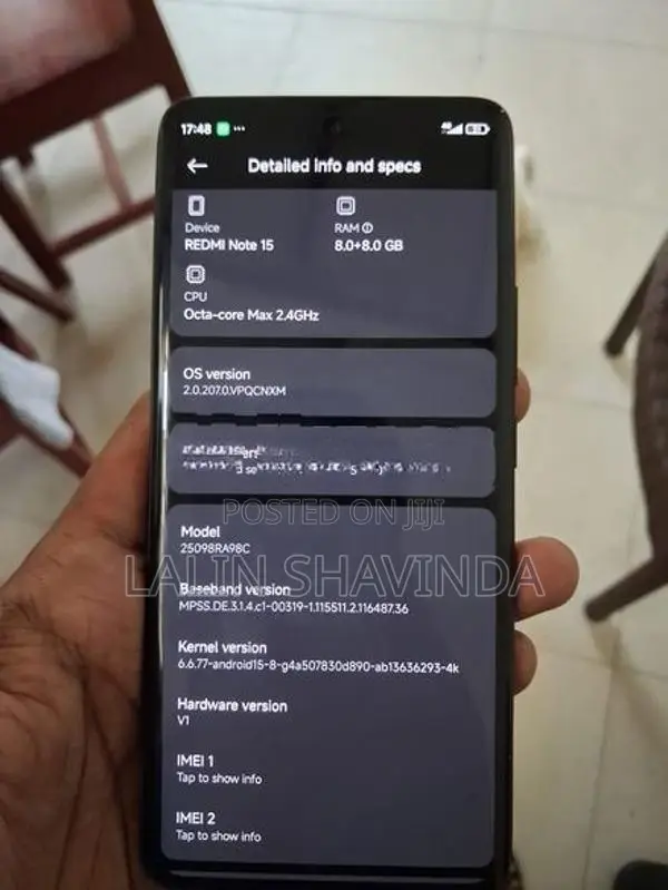 Xiaomi Redmi Note 15 (Used)