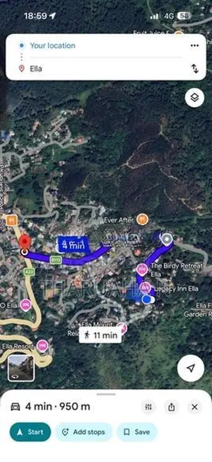 ඉඩමක් සමඟ අඩක් නිම කළ හෝටල් ගොඩනැගිල්ලක් විකිණීමට
