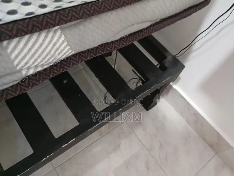 Damro Solid Bed Frame With Mattress
