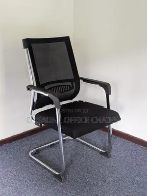 Office Waiting Chair – Black