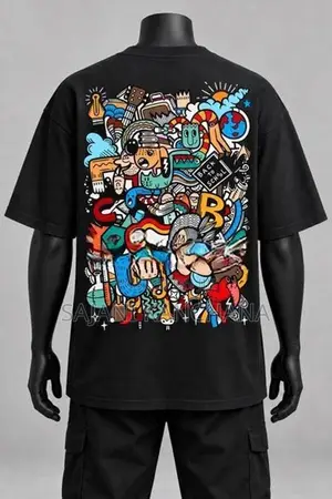Synner Unisex Printed T-Shirt 240 GSM S M L XL