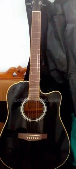 Black the Olive Tree Guitar