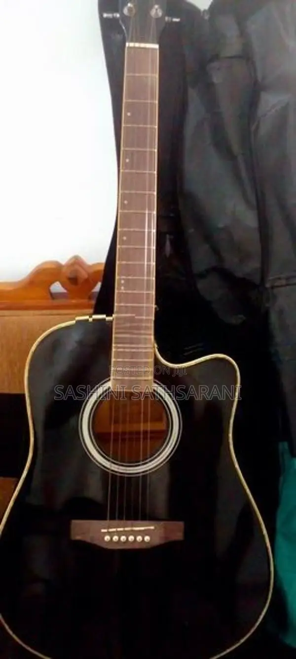 Black the Olive Tree Guitar
