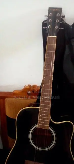 Black the Olive Tree Guitar