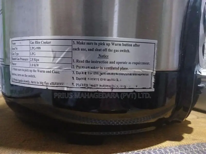 Gas Rice Cooker 3.5L