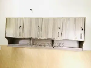 5 Ft 4 Door Melamine Pantry Cupboard Set