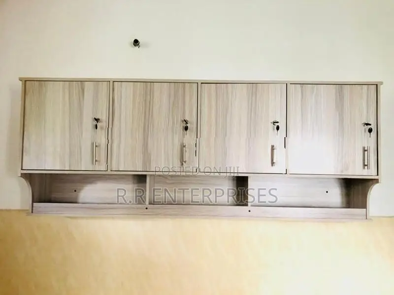 5 Ft 4 Door Melamine Pantry Cupboard Set