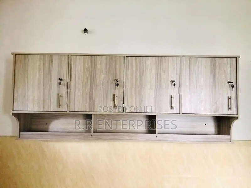 5 Ft 4 Door Melamine Pantry Cupboard Set