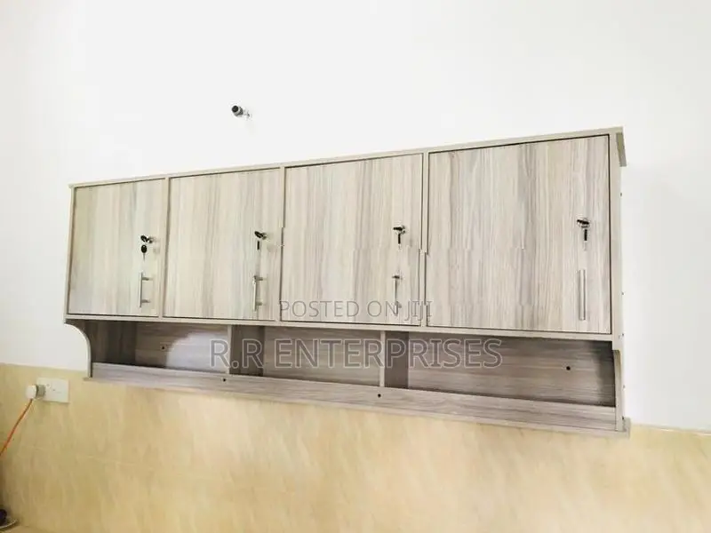 5 Ft 4 Door Melamine Pantry Cupboard Set