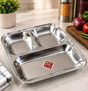 Stainless Steel Dinner Plate (small)