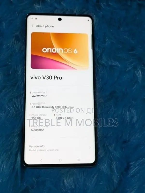 Vivo V30 Pro 5G 256GB (Used)