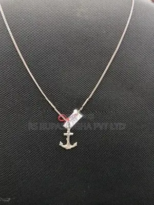Silver Chain With Pendant