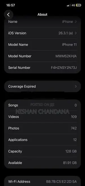 Apple iPhone 11 (Used)