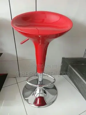 Glossy Adjustable Bar Stools
