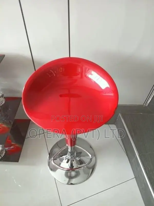 Glossy Adjustable Bar Stools