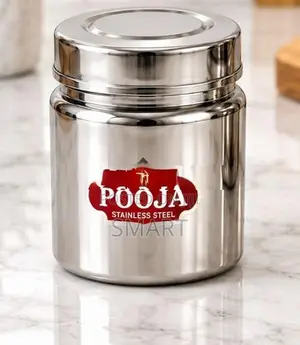 Stainless Steel Burni Dappa 200ML (Small)