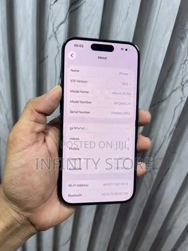 Apple iPhone 15 Pro -LL/A (Used)