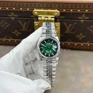 Rolex DateJust Mens Watch Green Ombre Dial Superclone 41mm