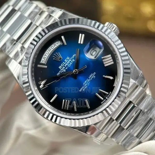 Rolex Superclone Watch DayDate Blue Ombre Dial 40mm